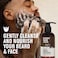 Every Man Jack Unscented Beard + Face Wash - Fragrance Free for Sensitive Skin - Naturally Cleanse and Condition Your Beard and Skin - 6.7-ounce (2 pack)