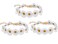 3PCS Fashion Daisy Flower Headband Boho Floral Crown Wreath Headpiece Hair Band Tool Tie Wrap Wreath&acirc;&euro;&lsaquo; For Wedding Festival Beach Scenery Festivals Girls Lady's Seaside Holiday