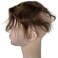 Bald Spot Hair Patch Toupee for Men 3.15x3.15inches Full PU Skin Base Cover-up Human Hair Topper Replacement Systems (#4 Light Brown Color)