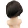 Toupee for Man 0.04cm Ultra Thin Skin PU Men's Hairpiece European Virgin Human Hair Replacement System Pieces 10x8inch 1B Off Black Color