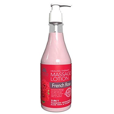 La Palm Massage Lotion French Rose 8oz
