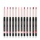 QiBest 12 Colors Lip Liner Pencil Waterproof Non-Marking Matt Velvet Lipstick Pen （12Pcs Lot Set）