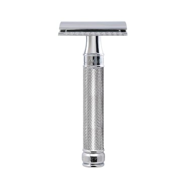Edwin Jagger DE89KN Safety Razor with Knurled Effect Handle