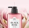 Happy Bath Moisture Performed Shower Body Wash for Women, Men No 546 (760ml 25.69 fl oz.) (Black Rose)