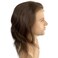 12" Long Hair Men's Toupee Hair Replacement Systems Swiss Lace Front Natural Hairline Hairpieces Thin Skin PU V-looped 10"x8" Straight Hair(#4 Medium Brown Color)