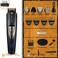 My Perfect Goatee&reg;️ 13-in-1 Mens Grooming Kit - LED Display Beard Trimming Kit with Travel Bag, Charging Stand, &amp; More - Waterproof, Cordless Electric Trimmer for Nose, Body, &amp; More &ndash; Ideal Gift Set