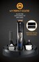 My Perfect Goatee&reg;️ 13-in-1 Mens Grooming Kit - LED Display Beard Trimming Kit with Travel Bag, Charging Stand, &amp; More - Waterproof, Cordless Electric Trimmer for Nose, Body, &amp; More &ndash; Ideal Gift Set