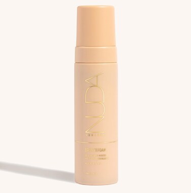 Nuda Self Tanning Mousse   Lightweight Sunless Tanning Lotion   Cruelty Free Body Self Tanner Mousse with Natural Ingredients   Bronzing Lotion at Home (190mL, Medium)
