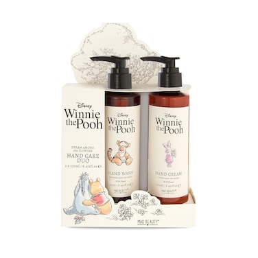 MAD Beauty Disney Winnie the Pooh Hand Wash &amp; Hand Cream Duo   Tigger &amp; Piglet Wildflower Scented   Cruelty-Free   Skincare Gifts for Women, Adults, and Kids