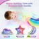 Rainbow Bath Bombs for Kids - 6 Pcs Handmade Natural Kids Bath Bombs Bubble Bath, Stocking Stuffers for Kids, Christmas Gifts for Kids Women