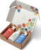 Dabble &amp; Dollop USA Bundle, 3-in-1 Natural Bubble Bath, Body Wash &amp; Shampoo for Kids, USA-Made, Paraben &amp; Sulfate Free, Vegan, Tear-Free, Strawberry, Vanilla &amp; Blueberry (Set of 3)