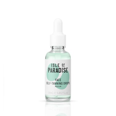 Isle of Paradise Self Tanning Drops - Color Correcting Self Tan Drops for Gradual Glow, Vegan and Cruelty Free, 1.01 Fl Oz