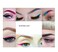 12 Color Eyebrow Cream Colorful Smooth Eyebrow Pomade Gel Long Lasting Waterproof Eyeliner Gel Eye Brow Makeup Cosmetics with Eyebrow Brush (10 Green)