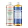 Dr. Bronner's - Variety Pack: Pure-Castile Liquid Soap (Peppermint, 32 oz) &amp; Sal Suds Biodegradable Cleaner (32 oz) - Organic, Non-GMO, Vegan, Cruelty-Free   2 Count