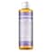 Dr. Bronner's - Pure-Castile Liquid Soap (Lavender, 8 ounce) - Made with Organic Oils, 18-in-1 Uses: Face, Body, Hair, Laundry, Pets and Dishes, Concentrated, Vegan, Non-GMO