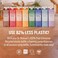 Dr. Bronner's Pure-Castile Liquid Soap Refill - Made with Regenerative Organic Certified Oils, 82% Less Plastic - 18-in-1 Uses for Face, Body Wash, Hand Soap Refill &amp; More Lavender, 32oz