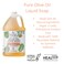Brittanie's Pure Organic Castile Frankincense Myrrh Liquid Olive Soap Refill, 1 Gallon   Made with Natural Luxurious Oils, Vegan &amp; Gluten Free Non-GMO, For Face, Body, Dishes, Pets &amp; Laundry
