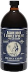 Marius Fabre Nature Multi-purpose Olive Oil Liquid Black Soap 33.81 Ounces Refill