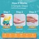 FOMIN - Paper Soap Sheets for Hand Washing - (100 Sheets) Orange Portable Travel Soap Sheets, Dissolvable Camping Mini Soap, Portable Hand Soap Sheets