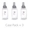 GOJO Clear &amp; Mild Foam Handwash, Fragrance Free, EcoLogo Certified, 1250 mL Foam Soap Refill ADX-12 Push-Style Dispenser (Pack of 3) - 8811-03