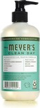 MRS. MEYER'S CLEAN DAY Hand Soap, Made with Essential Oils, Biodegradable Formula, Basil, 12.5 fl. oz (Pack of 4)