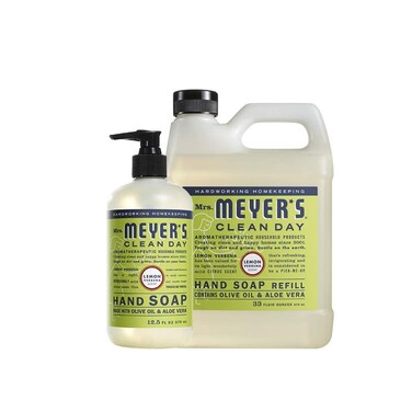 MRS. MEYER'S CLEAN DAY Hand Soap, Refill Variety Pack Soaps Made to Clean and Freshen Hands