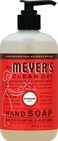 MRS. MEYER'S CLEAN DAY Hand Soap, Made with Essential Oils, Biodegradable Formula, Rhubarb, 12.5 fl. oz (Pack of 3)