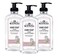 J.R. Watkins Gel Hand Soap With Dispenser, Moisturizing Hand Wash, All Natural, Alcohol-Free, Cruelty-Free, USA Made, Rosewater, 11 Fl Oz (Pack of 3)