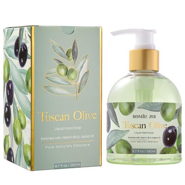 Liquid Hand Soap with Gift Box - Olive - 260ml/ 8.7 fl.oz