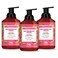 Soapbox Foaming Hand Soap Watermelon &amp; Basil, 11oz Pump Bottles, 3 Pack, Cruelty Free, Vegan Moisturizing Foaming Hand Wash for Kitchen &amp; Bathroom