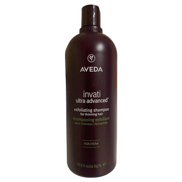 Aveda Invati Ultra Advanced Thickening Conditioner Rich   Step 2 of 4   Reduces Hair Loss by 77%   for Medium to Thick Thinning Hair Types   Normal to Oily Scalp   96% Naturally Derived*, 33.8 Fl Oz