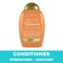 OGX Strength Length + Golden Turmeric Conditioner with Milk to Soothe Scalp Nourish Hair, Ayurveda SulfateFree Surfactants for Stronger Longer Hair, Coconut, 13 Fl Oz