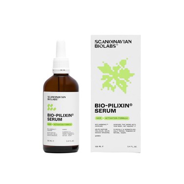 Bio-Pilixin Activation Serum 100ml with Clinically Tested Results in 150 days - Scandinavian Biolabs Hair Loss Reducing Serum for Women Sulphate Free - No Silicones No Parabens