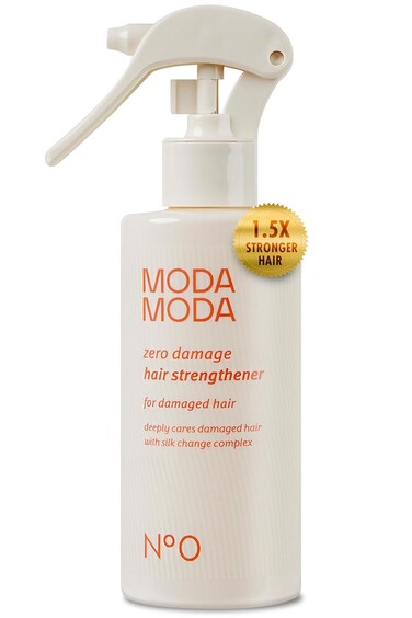 MODAMODA Zero Damage Hair Strengthener Pre-Shampoo Rinse-Out Hair Mask for Deep Nourishment   Hair Hydration Spray Mist Freeze Ease Leave in Keratin Hair Conditioner Spray No Animal Trials 6.76 fl oz