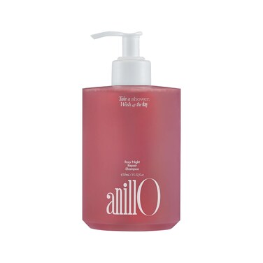 Rosy Night Repair Shampoo &ndash; Anti-Dandruff &amp; Damage Repair with Damask Rose Water &amp; Ceramide &ndash; Color Safe, Silicone &amp; Sulfate Free (15.22 fl. Oz)