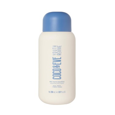 Coco &amp; Eve Youth Revive Pro Youth Shampoo. With Honey, Retinol, and Prebiotics for Strength, Shine, Volumized hair, and a Healthy Scalp. Anti-Aging Shampoo for Youthful Hair (9.47 fl oz)