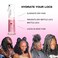 Moisturizing Refreshing Spray for Locs- Rose Water Hair Scalp Moisturizer, Castor Oil- Natural Loc Care and Maintenance (Rose, 10 Fl oz)