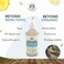 Hydrating Natural Conditioner - Lemongrass Moisturizing Organic Sulfate Free Conditioner - Raw Wildcrafted Probiotic Hypoallergenic Cleansing Conditioning Wash for All Hair - 9 Oz