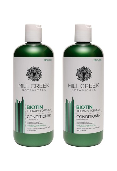 Mill Creek Botanicals Biotin Conditioner 14 oz each - 2 pack