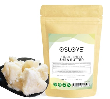 Organic Unrefined Shea Butter 2 LB Raw, African,100% Pure, Non-GMO, Moisturizing Vegan Butter for Hair &amp; Skin