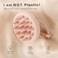 AIMIKE Scalp Massager Shampoo Brush, Soft Silicone Hair Scrubber for Washing Hair, Dandruff Removal &amp; Scalp Scrubber Hair Growth Stimulator, Scalp Brush/Exfoliator Brush On Dry &amp; Wet Scalp