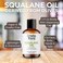 Squalane Oil - 100% Pure &amp; Natural Plant Derived Facial Oil 2 Fl Oz - Cold Pressed and Unrefined Premium Grade Multipurpose Moisturizing Oil for Skin and Hair
