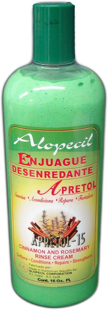 Cinnamon and Rosemary Rinse Cream Apretol 16oz