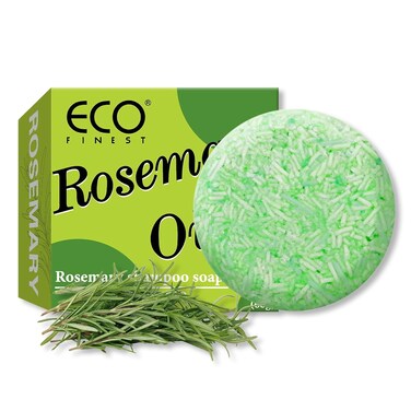 Rosemary Oil Shampoo Bar for Hair Strengthening &amp; Volumizing, Rosemary Shampoo Soap All Hair Types, No Harsh Chemicals.