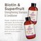 Soapbox Biotin Conditioner, Travel Size Biotin &amp; Collagen Super Fruit, Bulk Pack Travel Toiletries,   Volumizing &amp; Softening Conditioner to Promote Hair Growth, Strength, 24-Pack, 3.3 oz Each