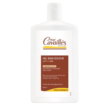 Rog&eacute; Cavaill&egrave;s Gel Bain Douche Surgras Lait et Miel 400ml