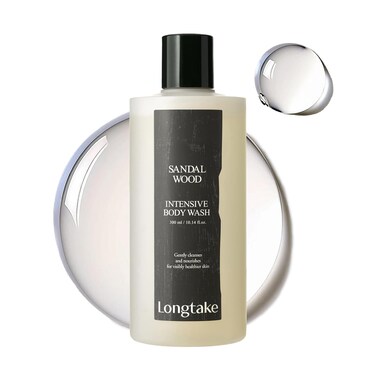 Sandalwood Intensive Perfume Body Wash 10.1 Fl OzㅣSoothing protectionㅣStrengthening skin barrierㅣHydrating MoisturizingㅣFor All Types