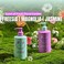 Dear Doer] Dazzling Radint Body &amp; Hand Wash   Vegan   10.14 fl oz - pH-Balanced 100% Plant-Based Surfactants for Glowing Skin with Fresh Floral Scent
