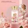 Bath and Body Gift Set for Women &amp; Girls, Rose 4PCS Set for - Shower Gel, Body Lotion, Body Mist, Exfoliating Scrub, Personal Portable Body Care Travel Set