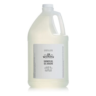 J.R. Watkins Shower Gel Body Wash Aloe Green Tea - 1 Gallon
